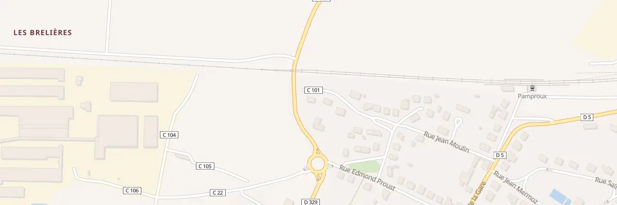 Plan du 11 Imp Bellevue à Pamproux