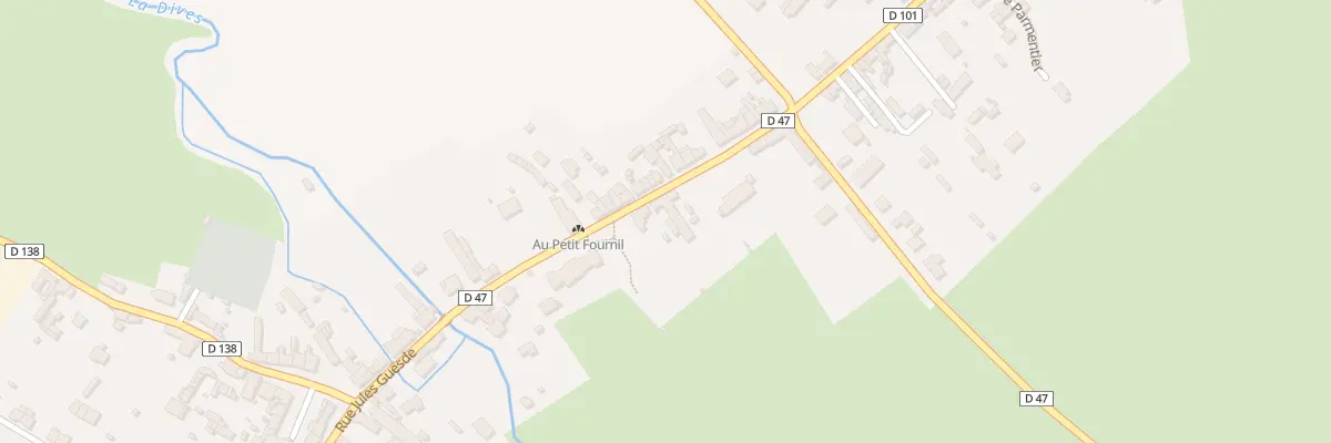 Plan du 43 Rue Jules Guesde à Mézidon Vallée d’Auge