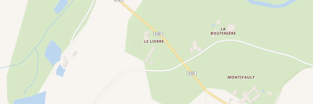 Plan du 5258 Le Liere à Ménigoute