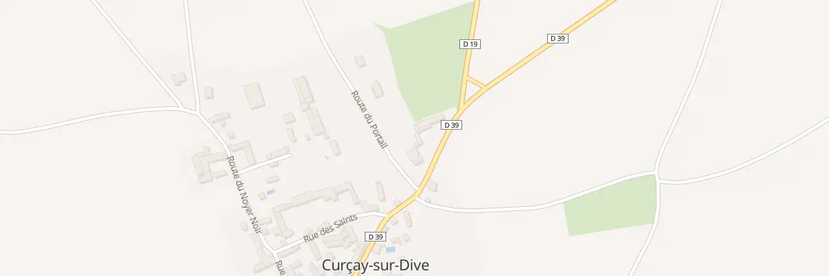 Plan du 1 Rte des Trois Moutiers à Curçay-sur-Dive