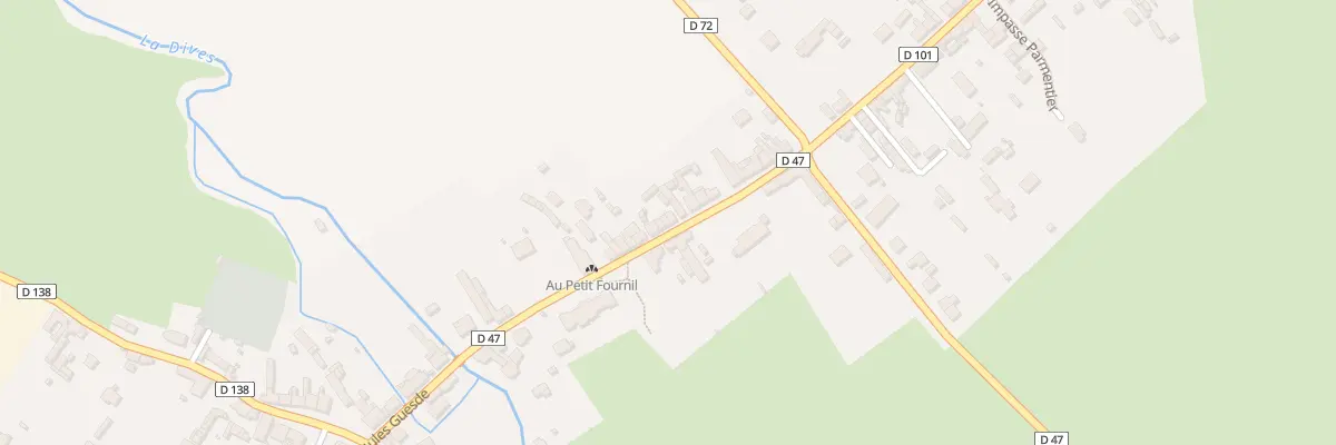 Plan du 64 Rue Jules Guesde à Mézidon Vallée d’Auge