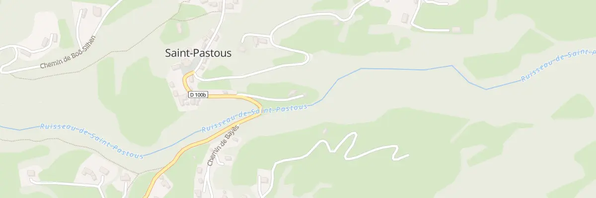Plan du 3 Che d’Ayros à Saint-Pastous