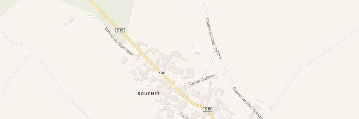Plan du 5029 Bouchet à Lupsault