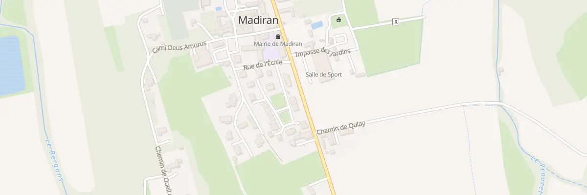 Plan du 1 Imp Congalinon à Madiran