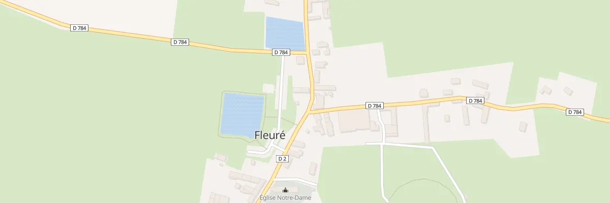 Plan du 24 Le Bourg à Fleuré