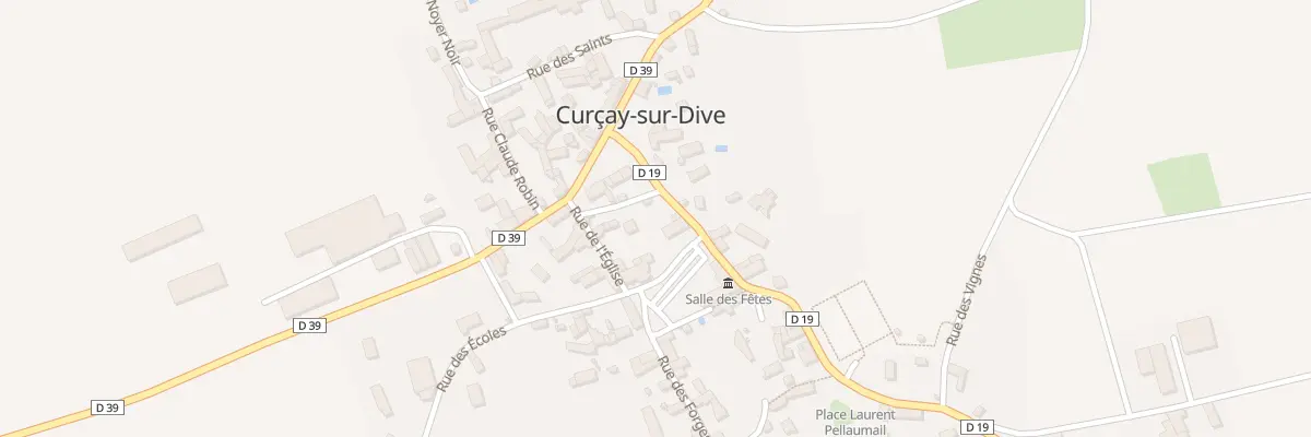 Plan du 1 Pl d’Aumetz à Curçay-sur-Dive