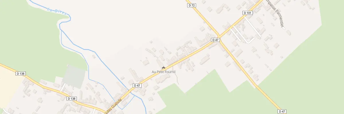 Plan du 72 Rue Jules Guesde à Mézidon Vallée d’Auge