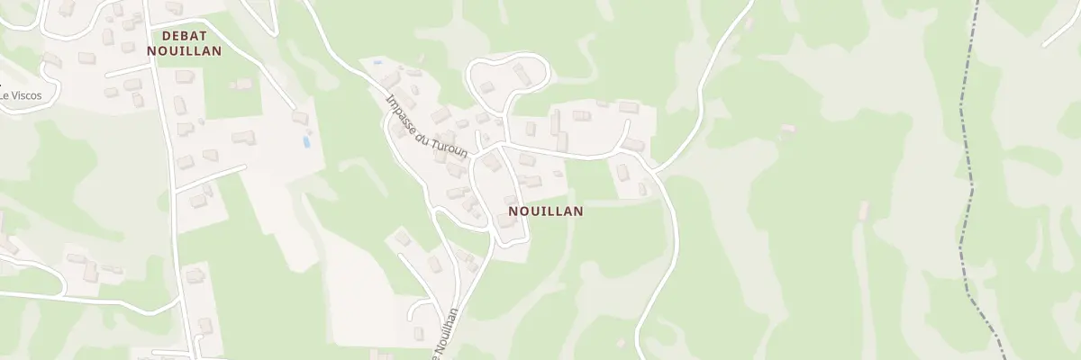 Plan du 28 Rte de Nouilhan à Beaucens