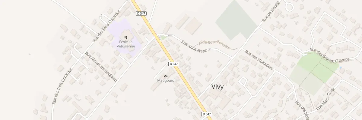 Plan du 71 Rue Nationale à Vivy