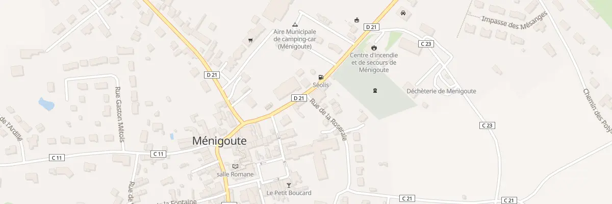 Plan du 16 Pl de la Mairie à Ménigoute