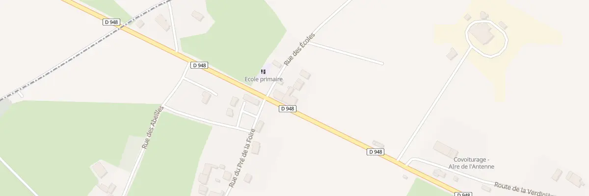 Plan du 6 Rue des Ecoles à Maisonnay