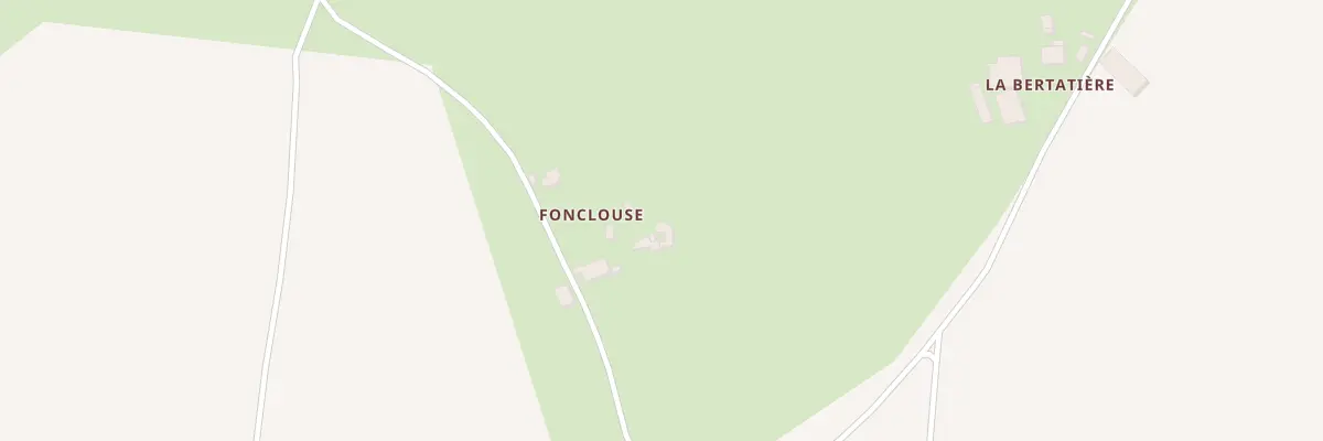 Plan du 5093 Fonclouse à Saint-Germier