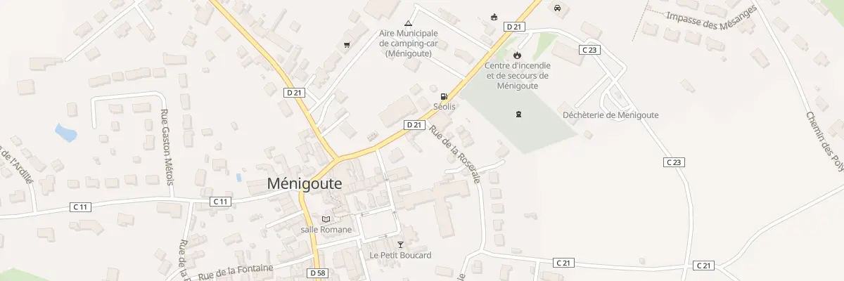 Plan du 14 Pl de la Mairie à Ménigoute