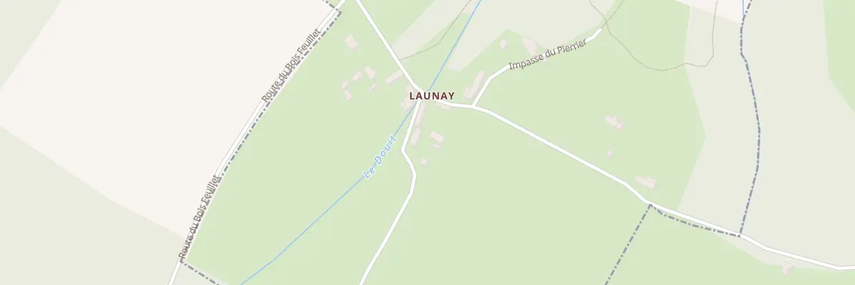 Plan du 6 Rue de Launay à Merri