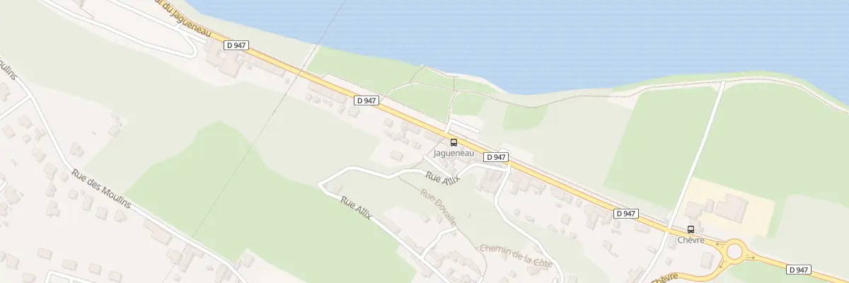 Plan du 485 Quai du Jagueneau à Saumur