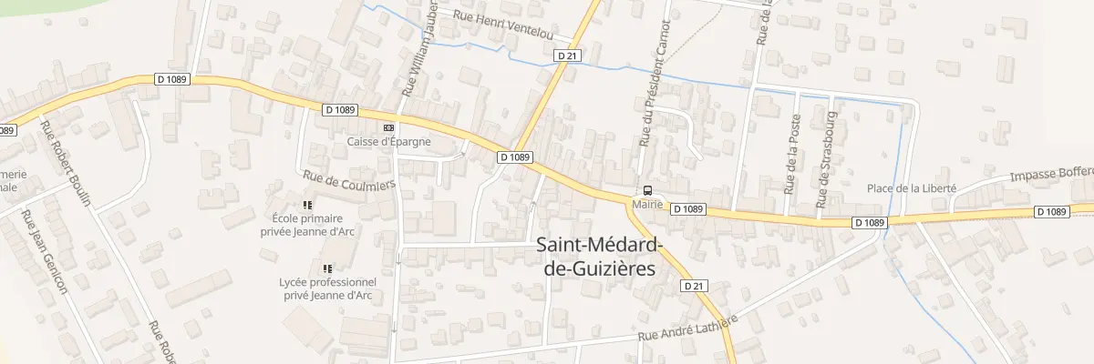Plan du 79 Rue de la République à Saint-Médard-de-Guizières
