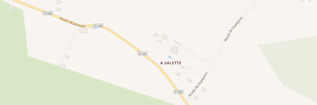 Plan du 5 Rte de Janoutic à Aillas