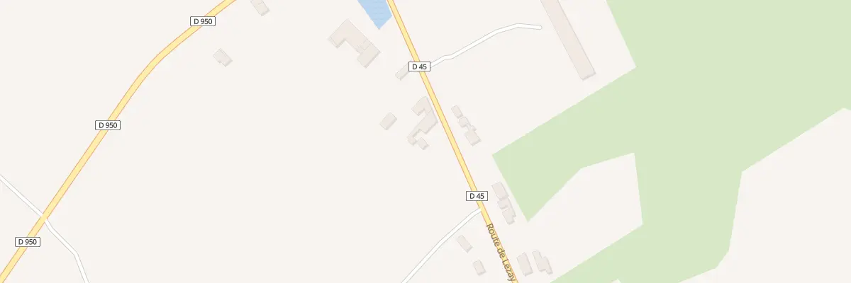 Plan du 16 Rte de Lezay à Chey