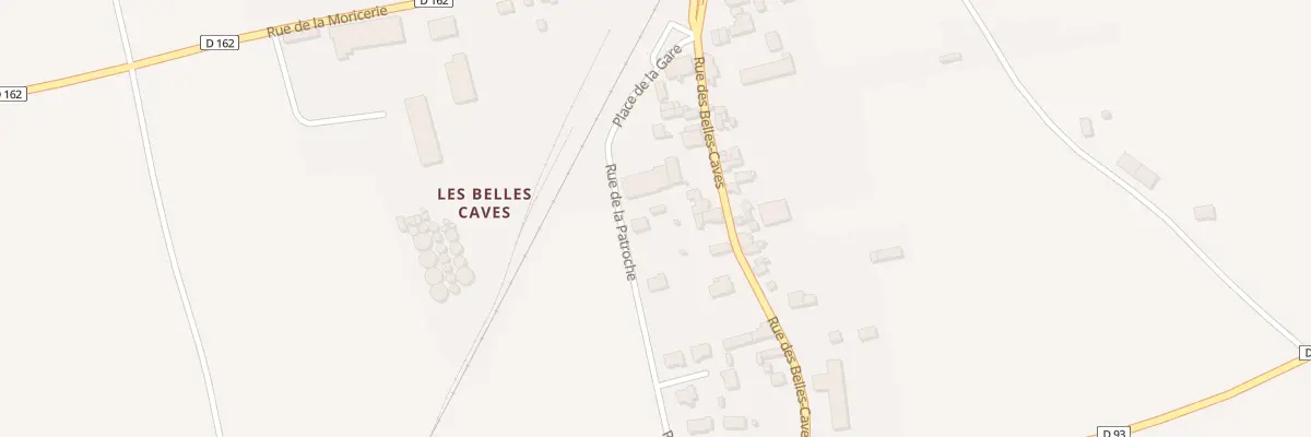 Plan du 20 Rue de la Patroche à Bellevigne-les-Châteaux