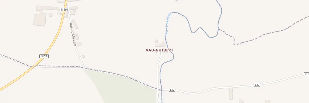 Plan du 1 Vauguibert à Saint-Pierre-des-Nids