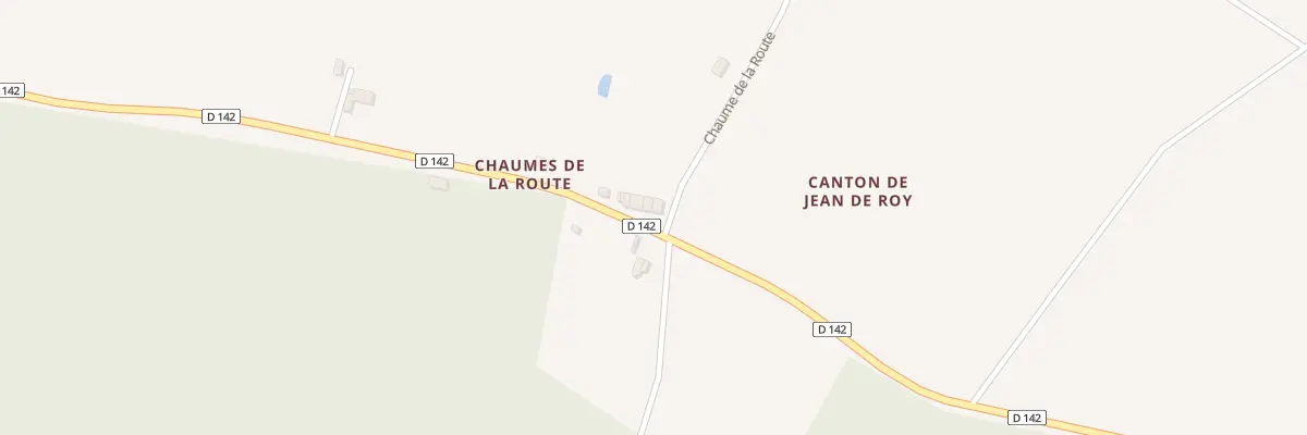 Plan du 7 Chaumes de la Route à Boscamnant