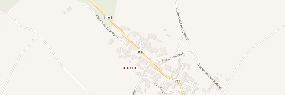 Plan du 5026 Bouchet à Lupsault