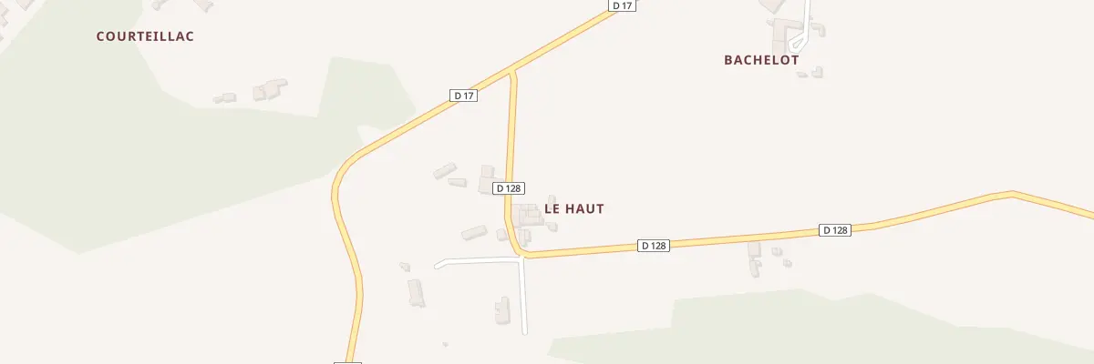 Plan du 928 Rte du Haut à Ruch