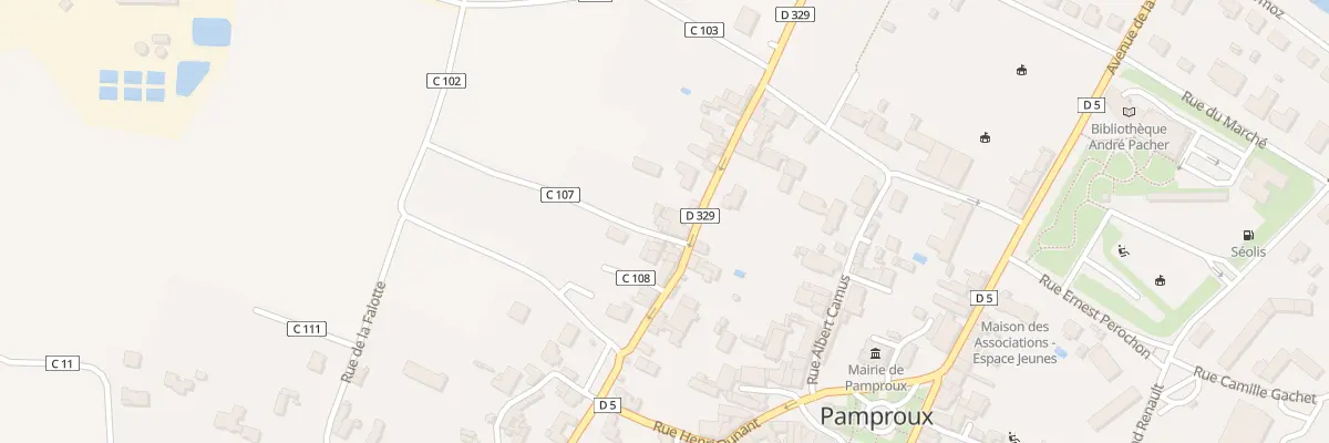 Plan du 31 Rte de la Cueille à Pamproux