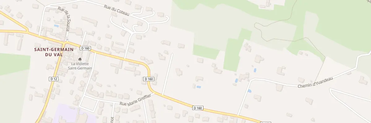 Plan du 21 Rue de l’Arthuisière à La Flèche