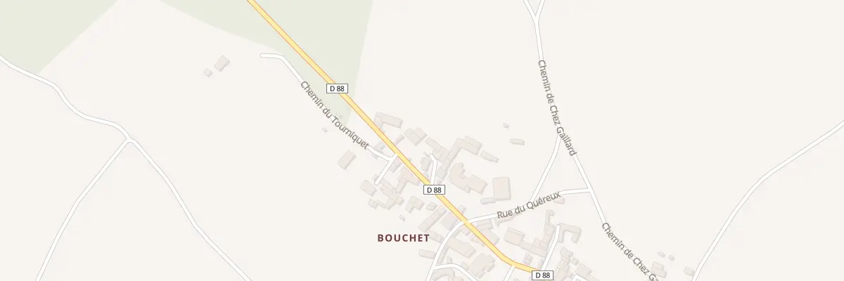 Plan du 5027 Bouchet à Lupsault