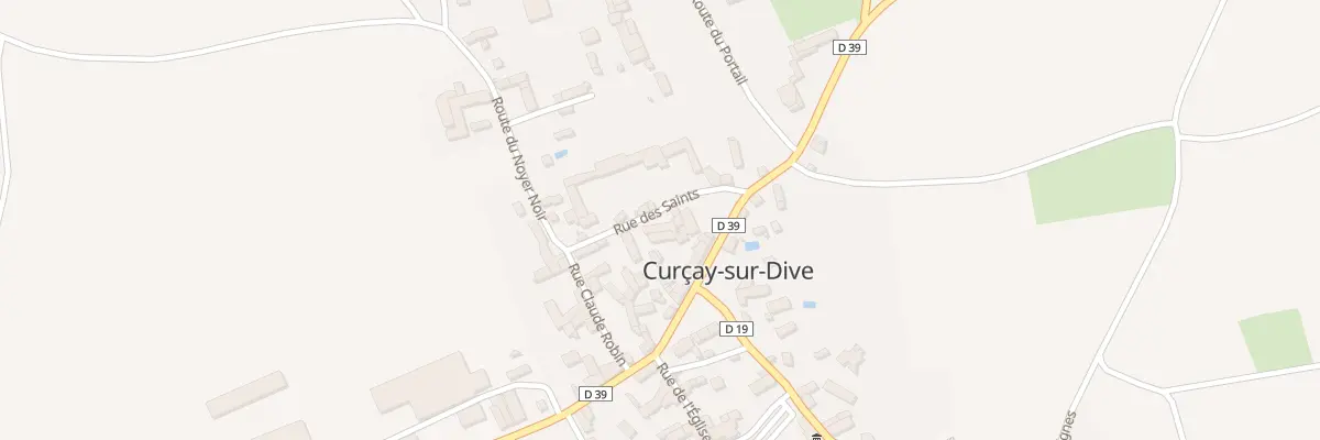 Plan du 2 Rue des Saints à Curçay-sur-Dive