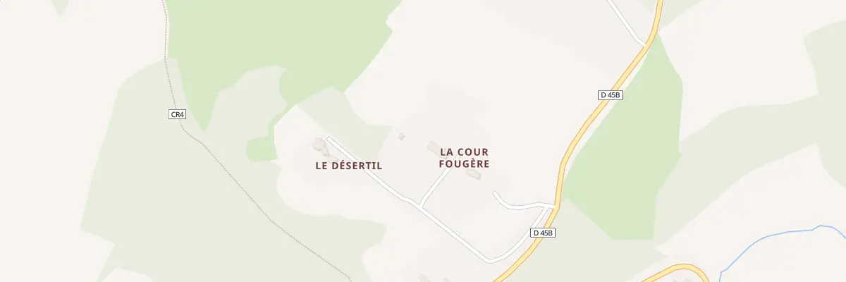 Plan du 5146 La Cour Fougere à Grangues