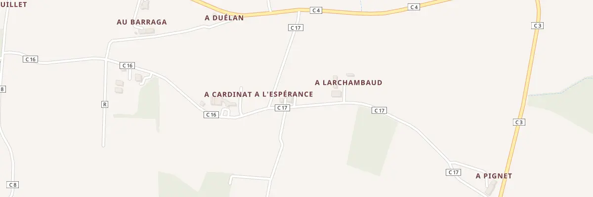 Plan du 5040 A l’Esperance à Sarragachies