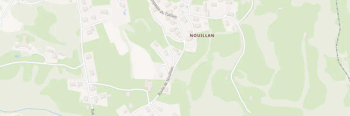Plan du 16 Rte de Nouilhan à Beaucens