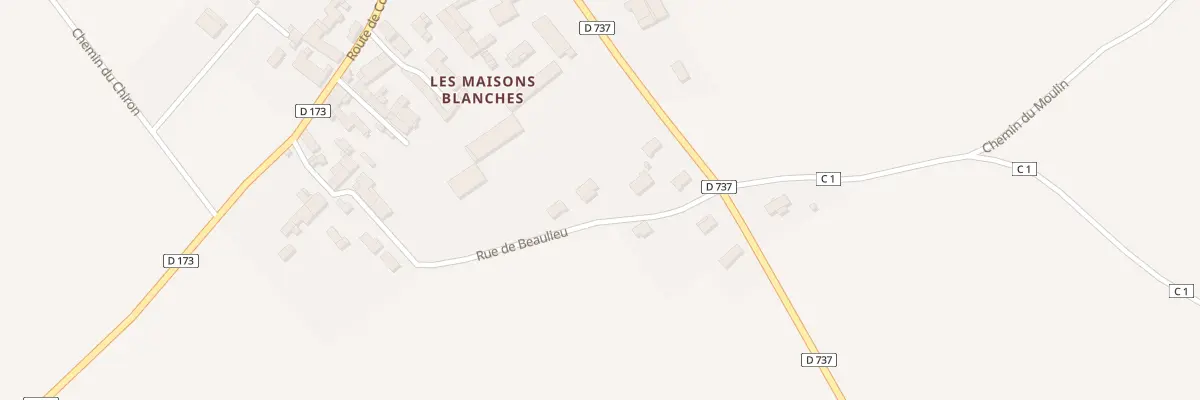 Plan du 7 Rue de Beaulieu à Loubillé