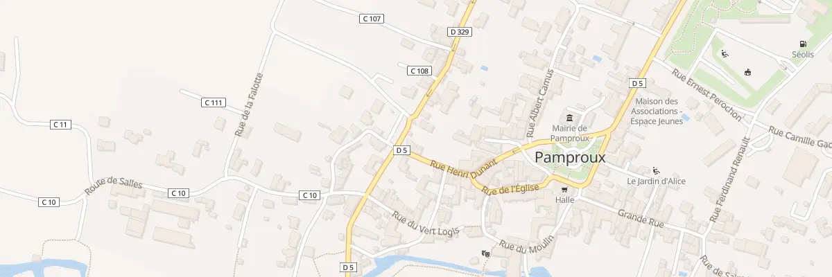 Plan du 24 Rue Henri Dunant à Pamproux