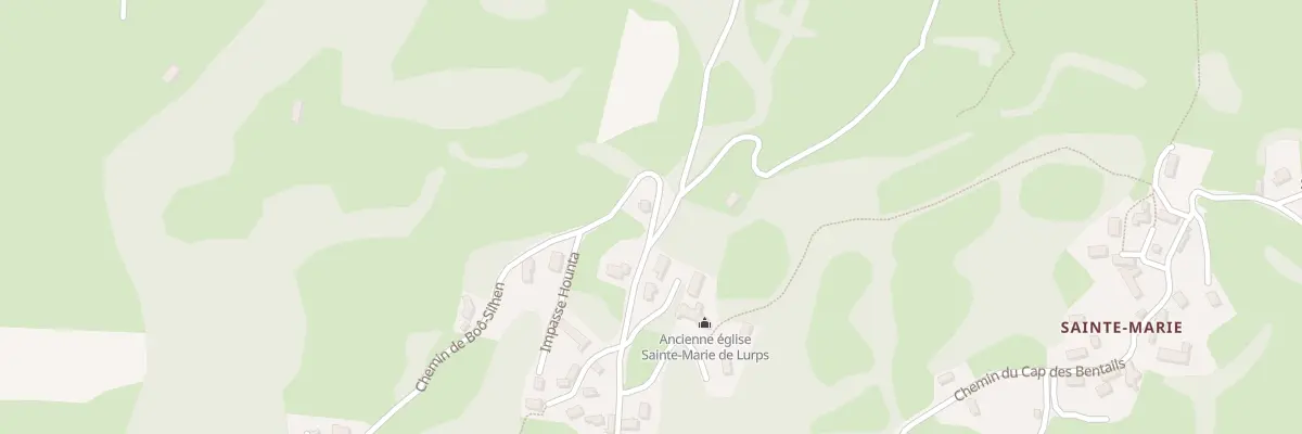Plan du 13 Che de Boo Silhen à Saint-Pastous