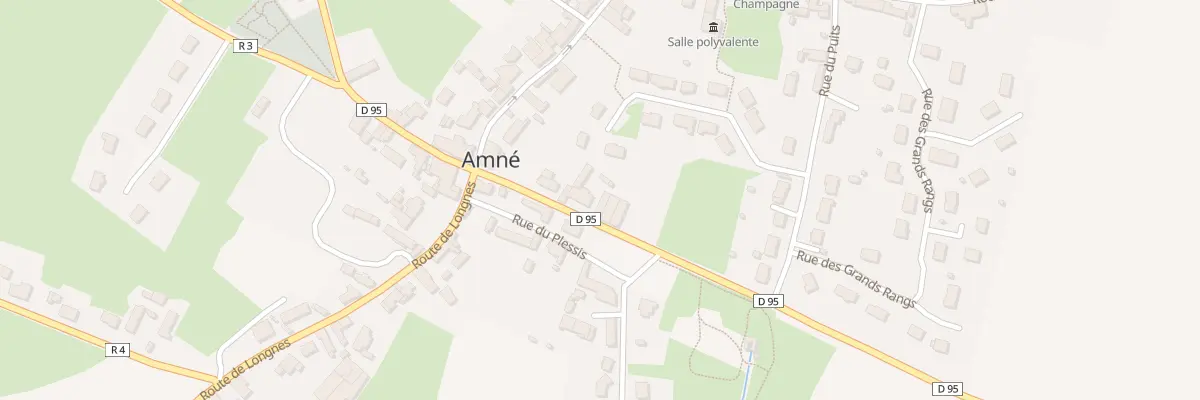 Plan du 3 Rte de Brains à Amné