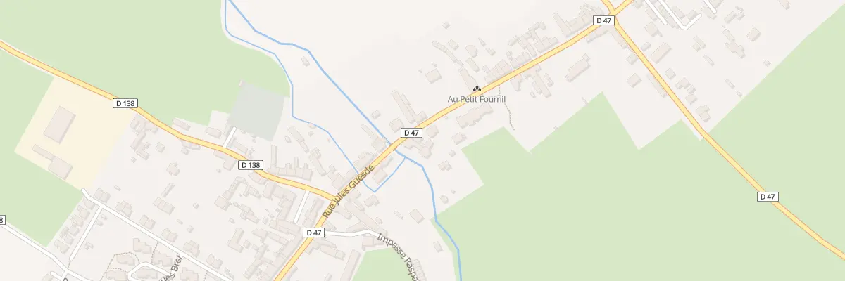 Plan du 77 Rue Jules Guesde à Mézidon Vallée d’Auge