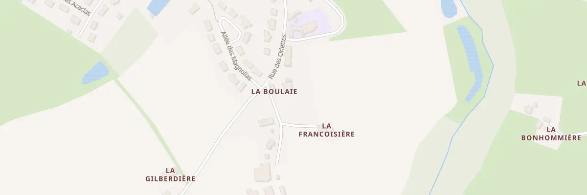 Plan du 5140 La Boulaie à Bousse
