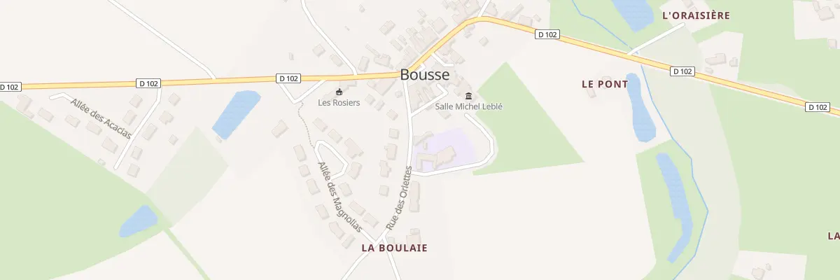 Plan du 5 Rue des Oriettes à Bousse