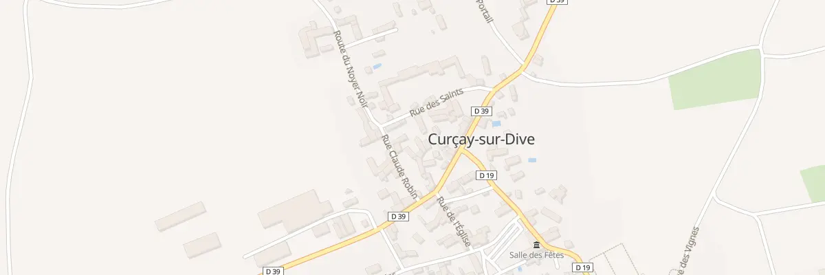 Plan du 5 Rue des Saints à Curçay-sur-Dive