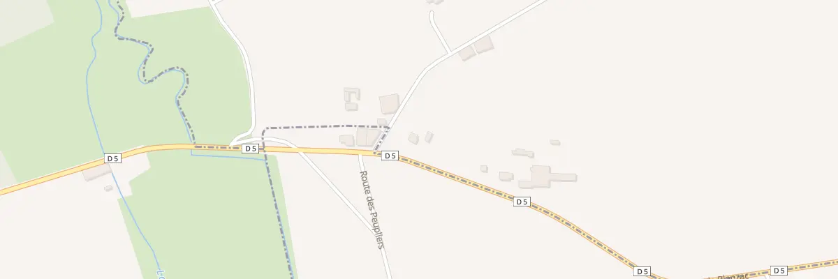 Plan du 5 Rue de Chez Bouffard à Angeduc