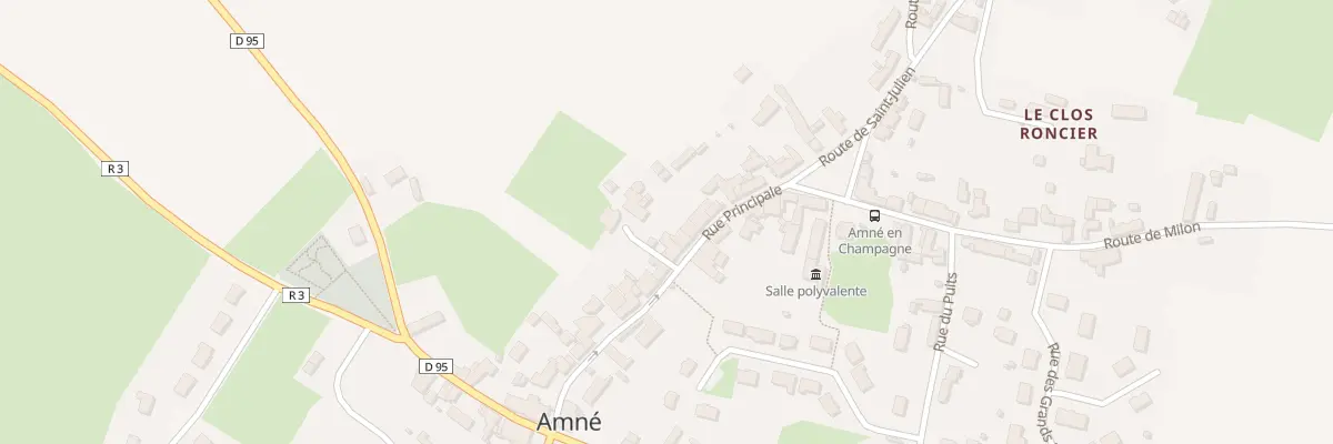 Plan du 21 Rue Principale à Amné