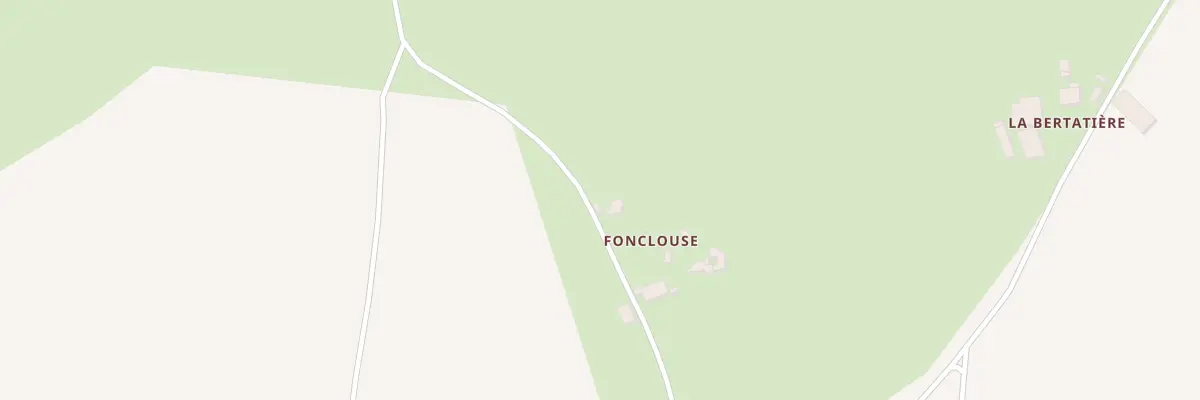 Plan du 5095 Fonclouse à Saint-Germier