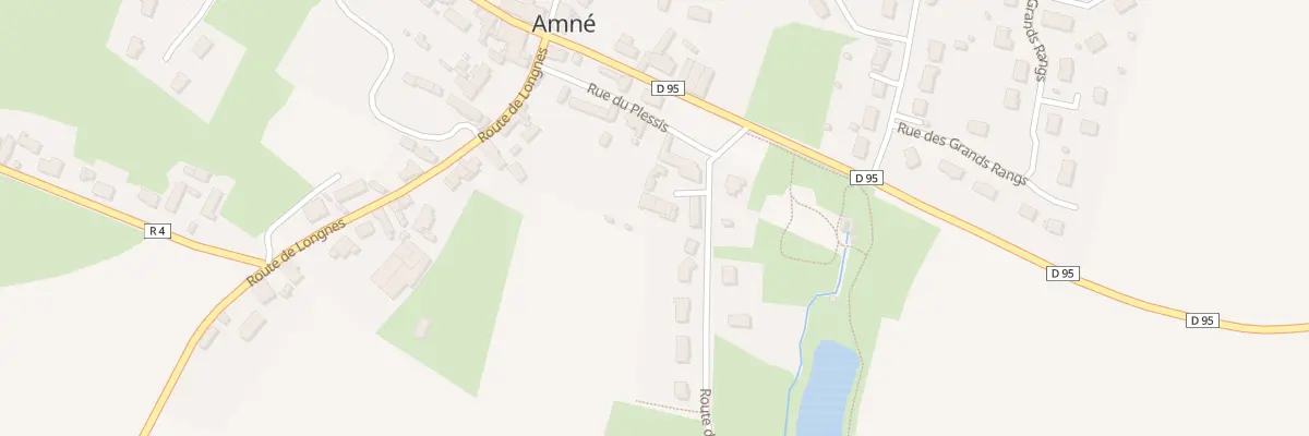 Plan du 4 Rte du Pavillon à Amné