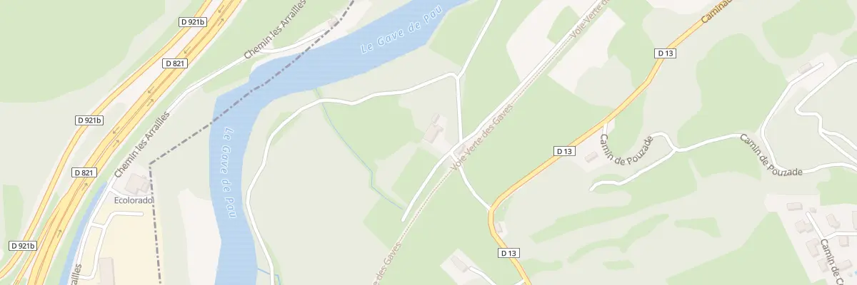 Plan du 9 Rue Camin Deth Estanquet à Geu