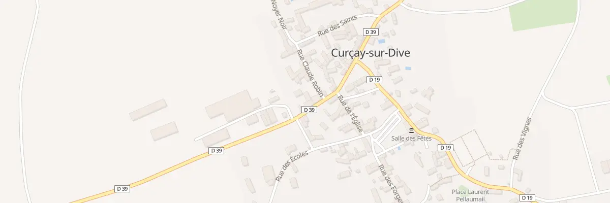 Plan du 4 Rte de Thouars à Curçay-sur-Dive