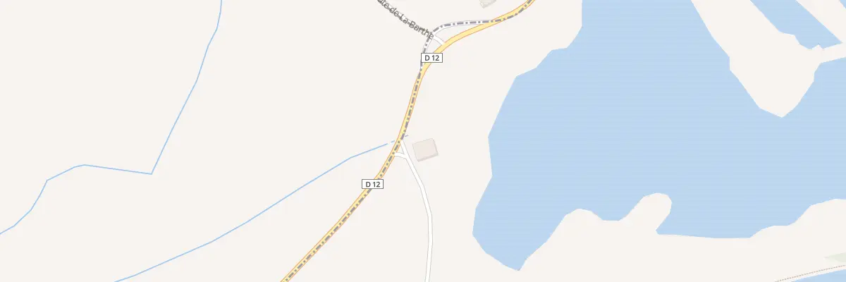 Plan du 1 Pisse Lebre à Blaignac