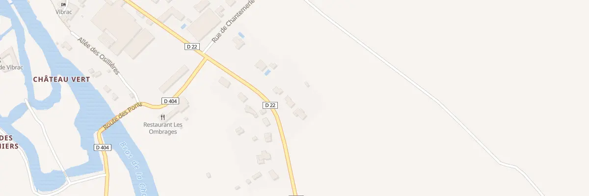 Plan du 21 Rte de Chateauneuf à Vibrac